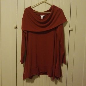 Soft Surroundings off the shoulder tunic